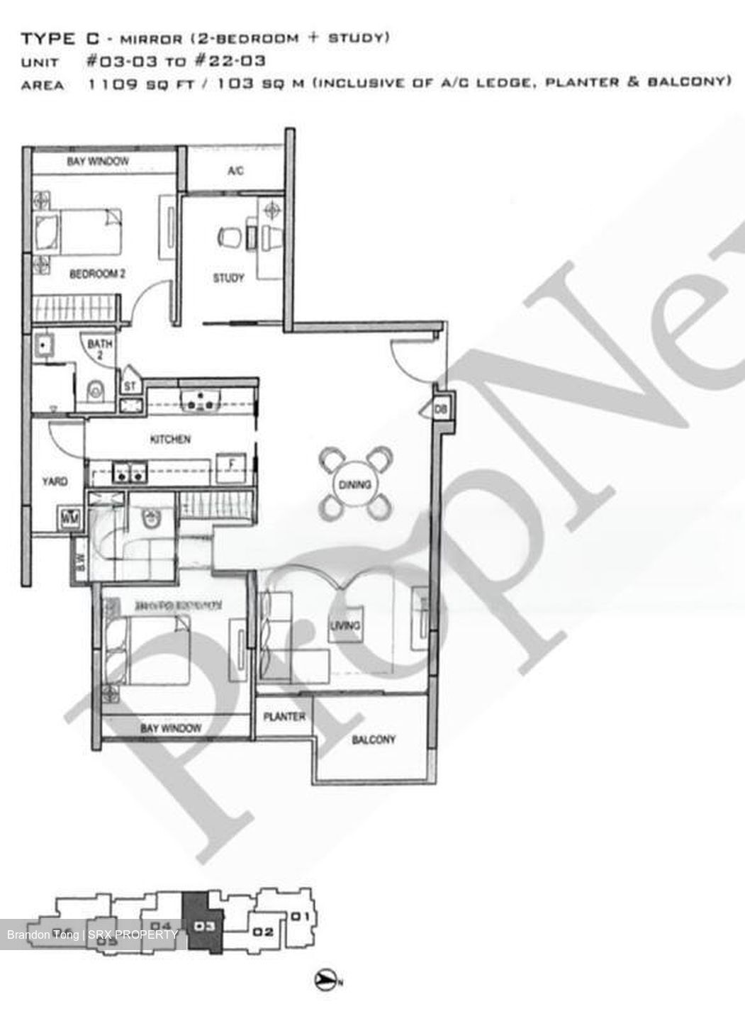 The Beacon (D2), Apartment #516082951